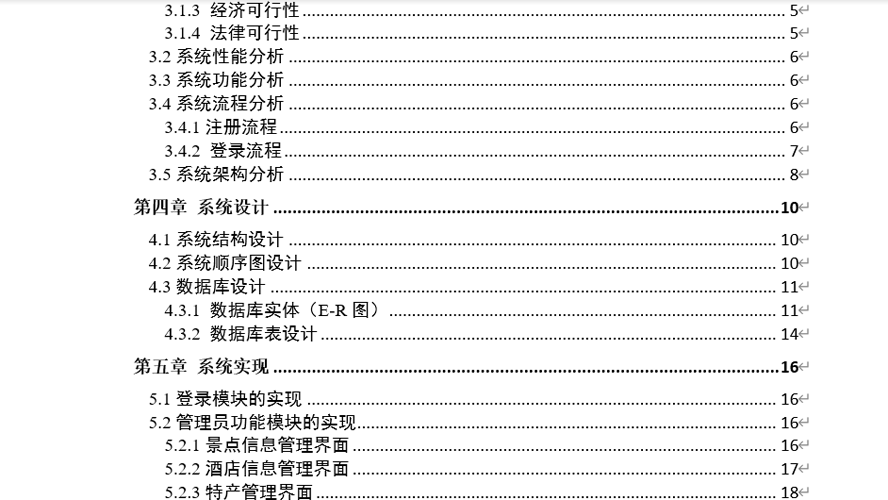 安康旅游网站的设计与实现毕业论文截图